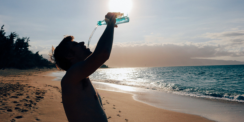 L'hydratation pendant l'effort lorsqu'il fait chaud