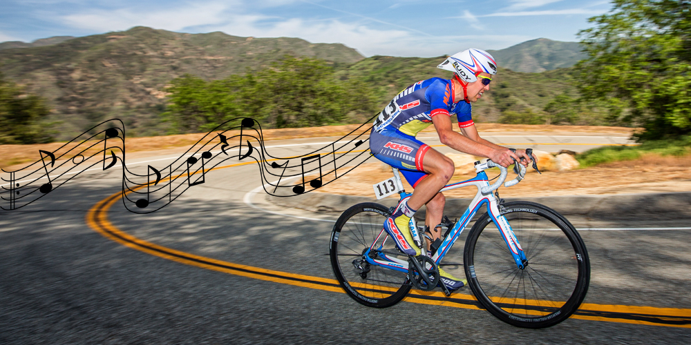 Cyclistes « dopés » à la musique !