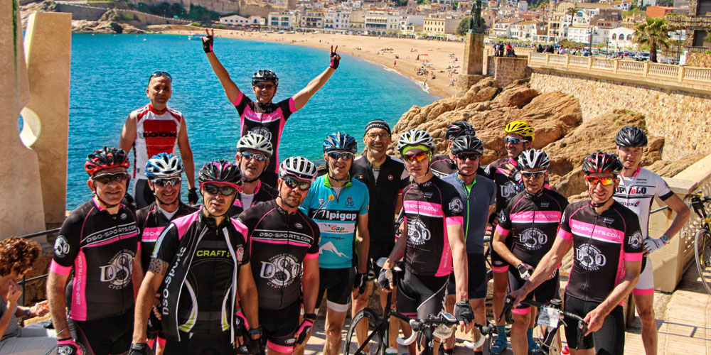 Stage d’entraînement cycliste DSO sur la Costa Brava, en Espagne