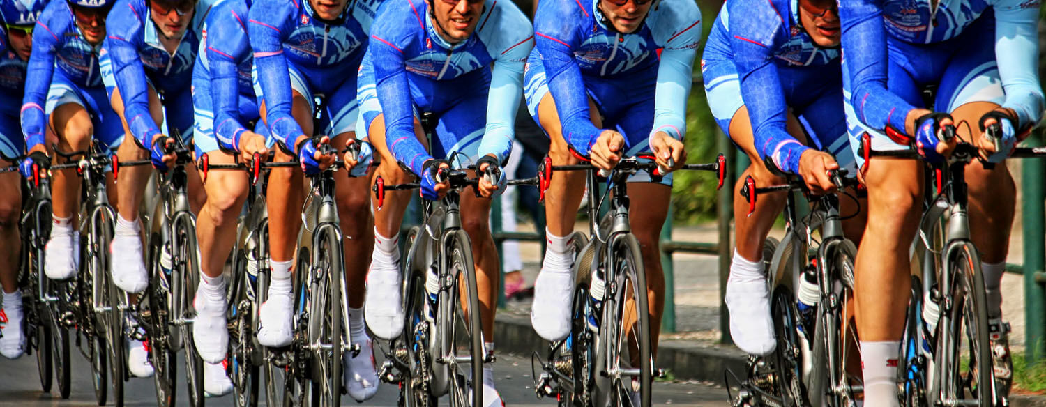 Chrono bike race
