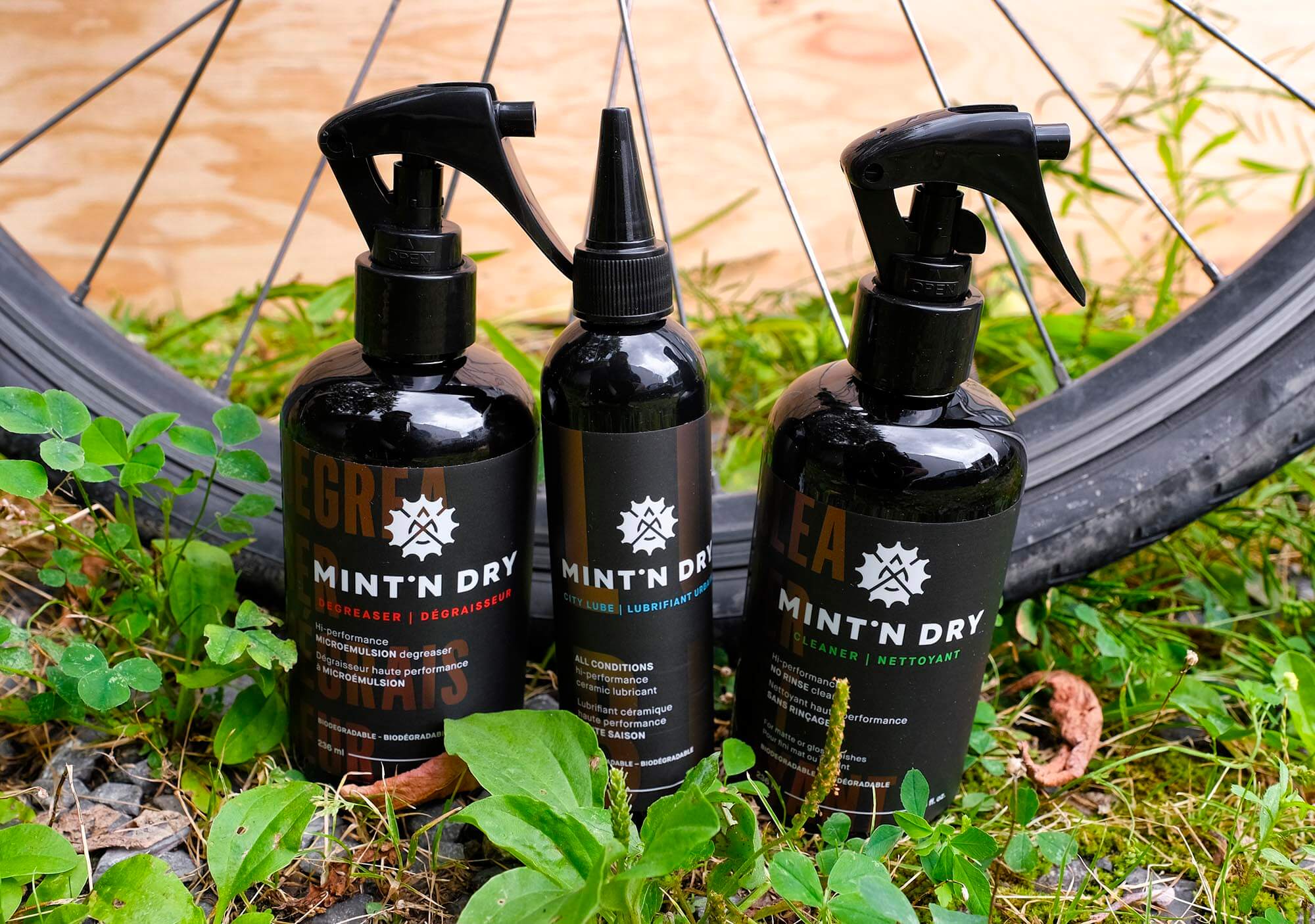 Test | Mint'N Dry : Nettoyants pour vélo