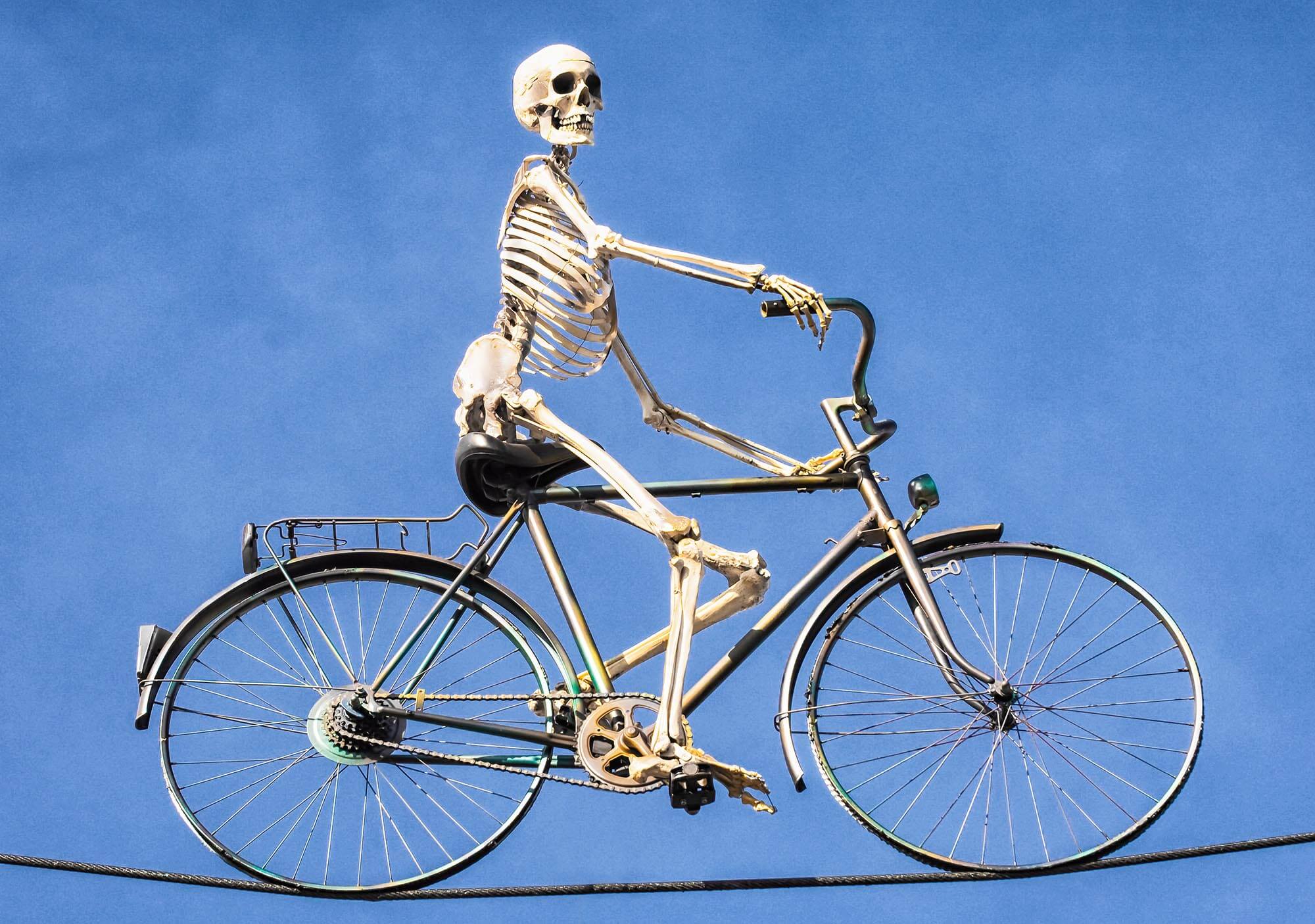 Cyclistes : attention à vos os !