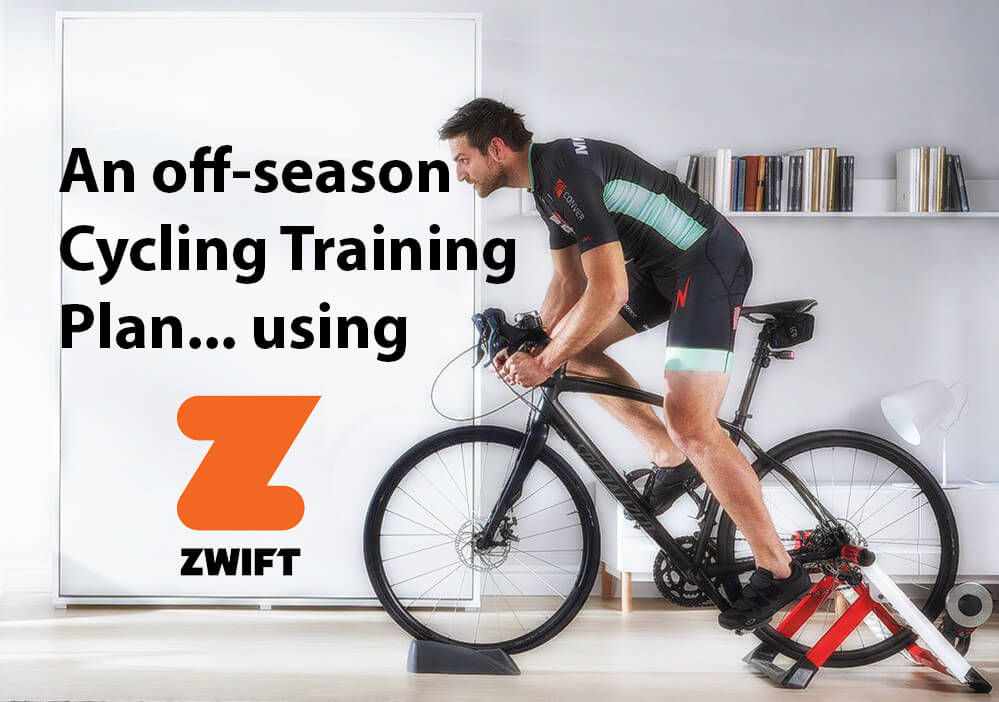 An easy-to-follow off-season cycling training plan for Zwift, using our 3-2-1 Go ! app