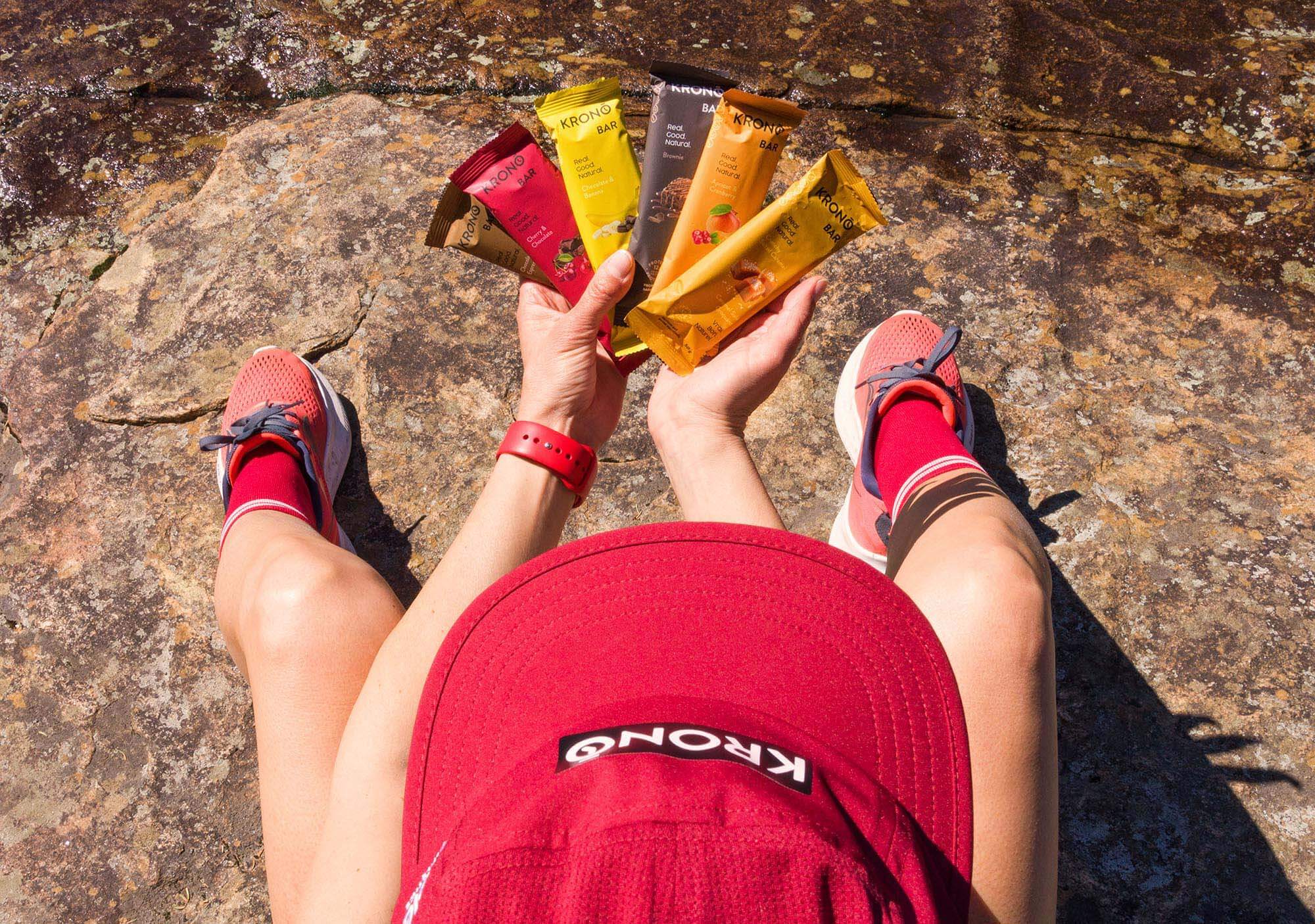 Test | KRONO NUTRITION : Poudre d’électrolytes, barres et gels