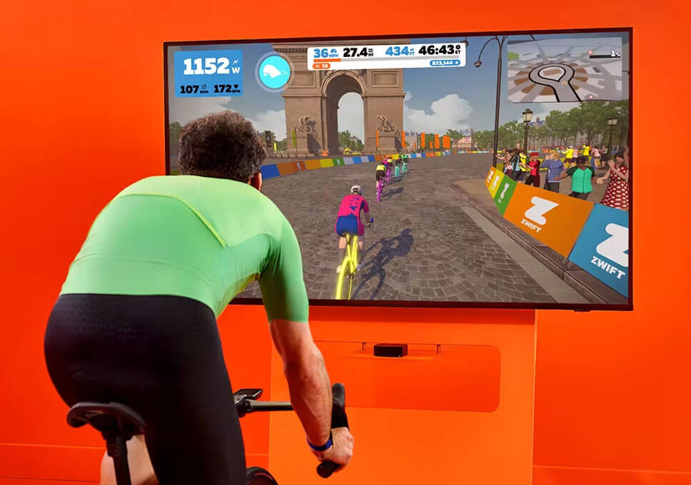 Formules optimisant l’échauffement sur Zwift