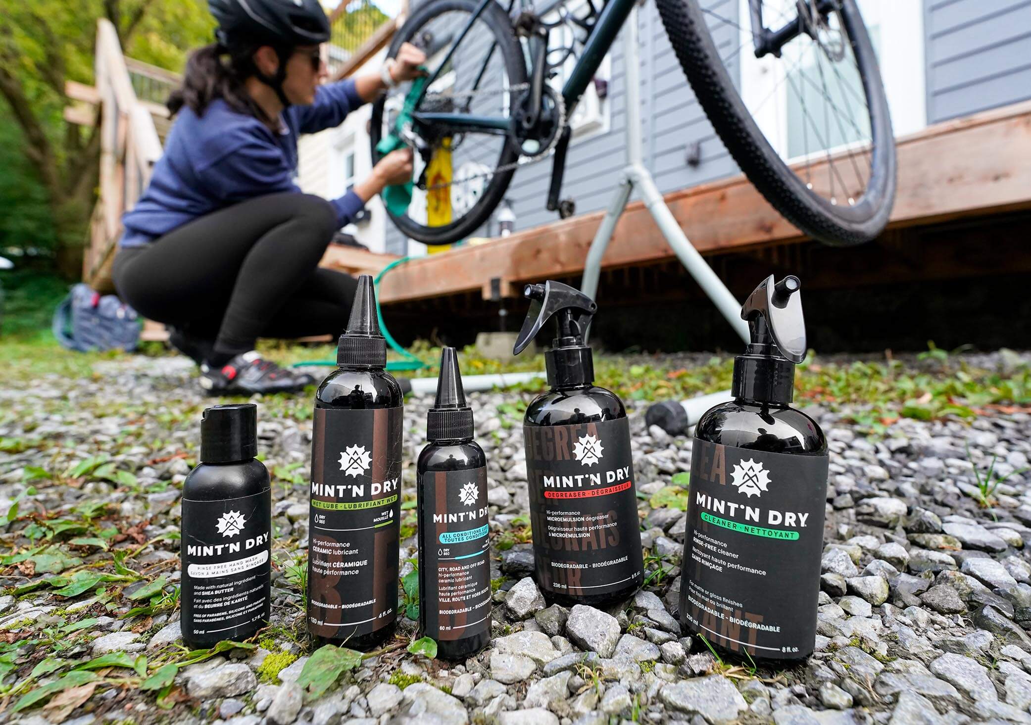 Test | MINT 'N DRY : Nettoyants pour vélo