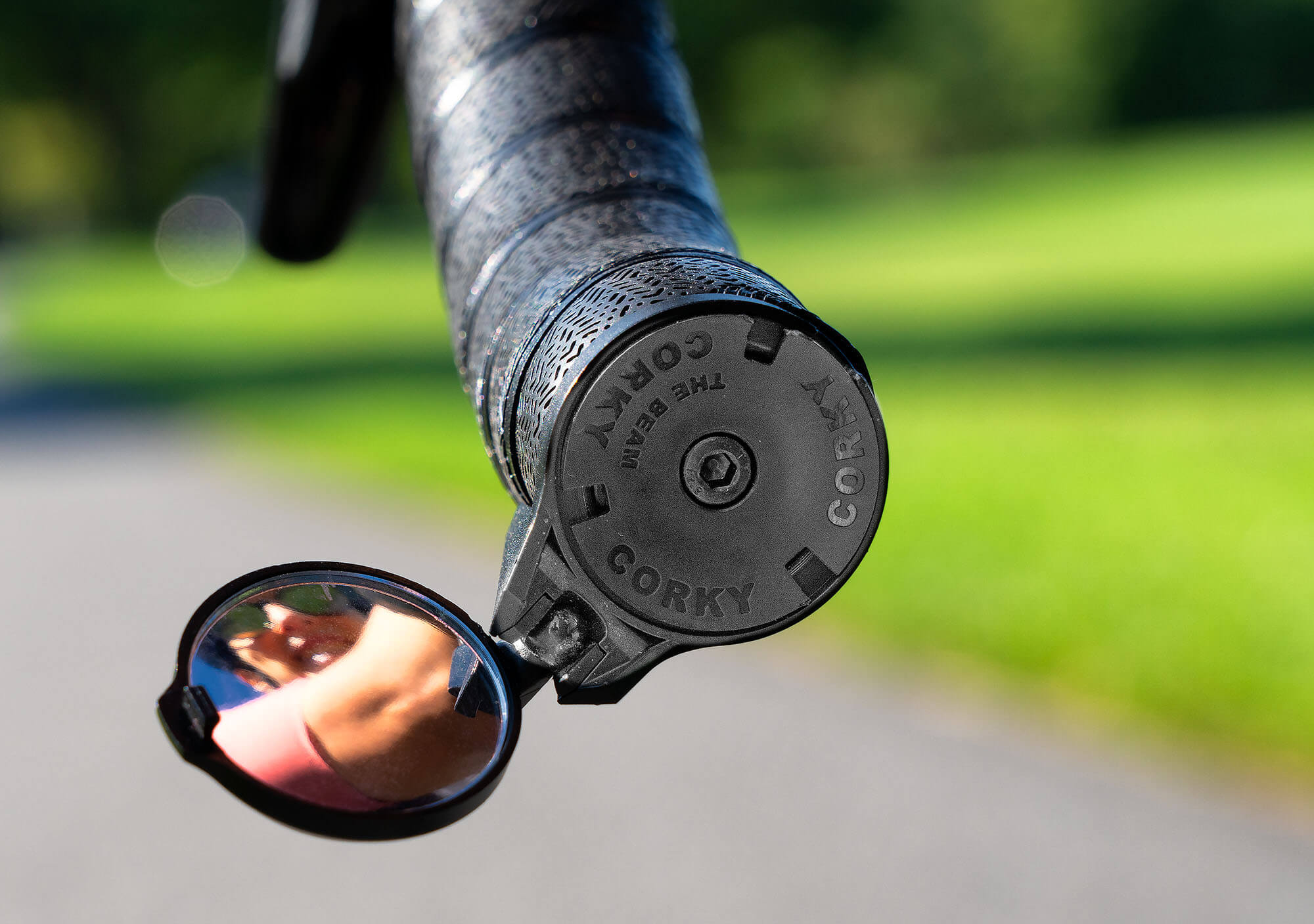 Test | THE BEAM - Miroir Corky et bandes réfléchissantes Wheel Flash